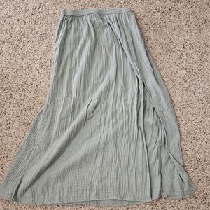 Women J Crew gauze mazi gauze skirt xs